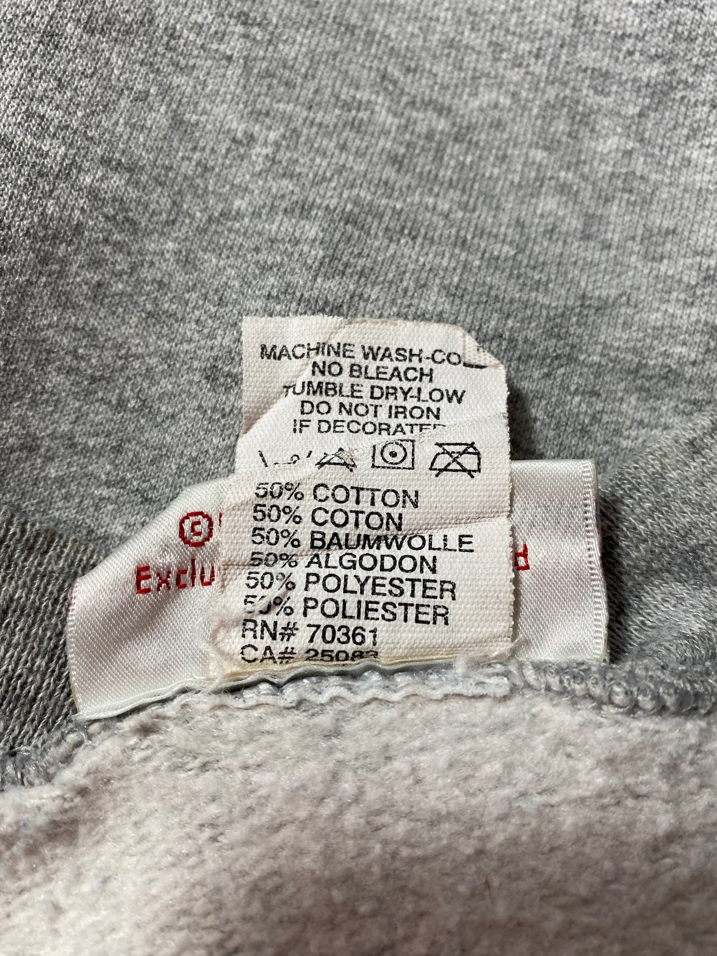 00’ DISNEY LAND MICKEY Made in USA Size XXL Vintage Sweat-shirt / K3290