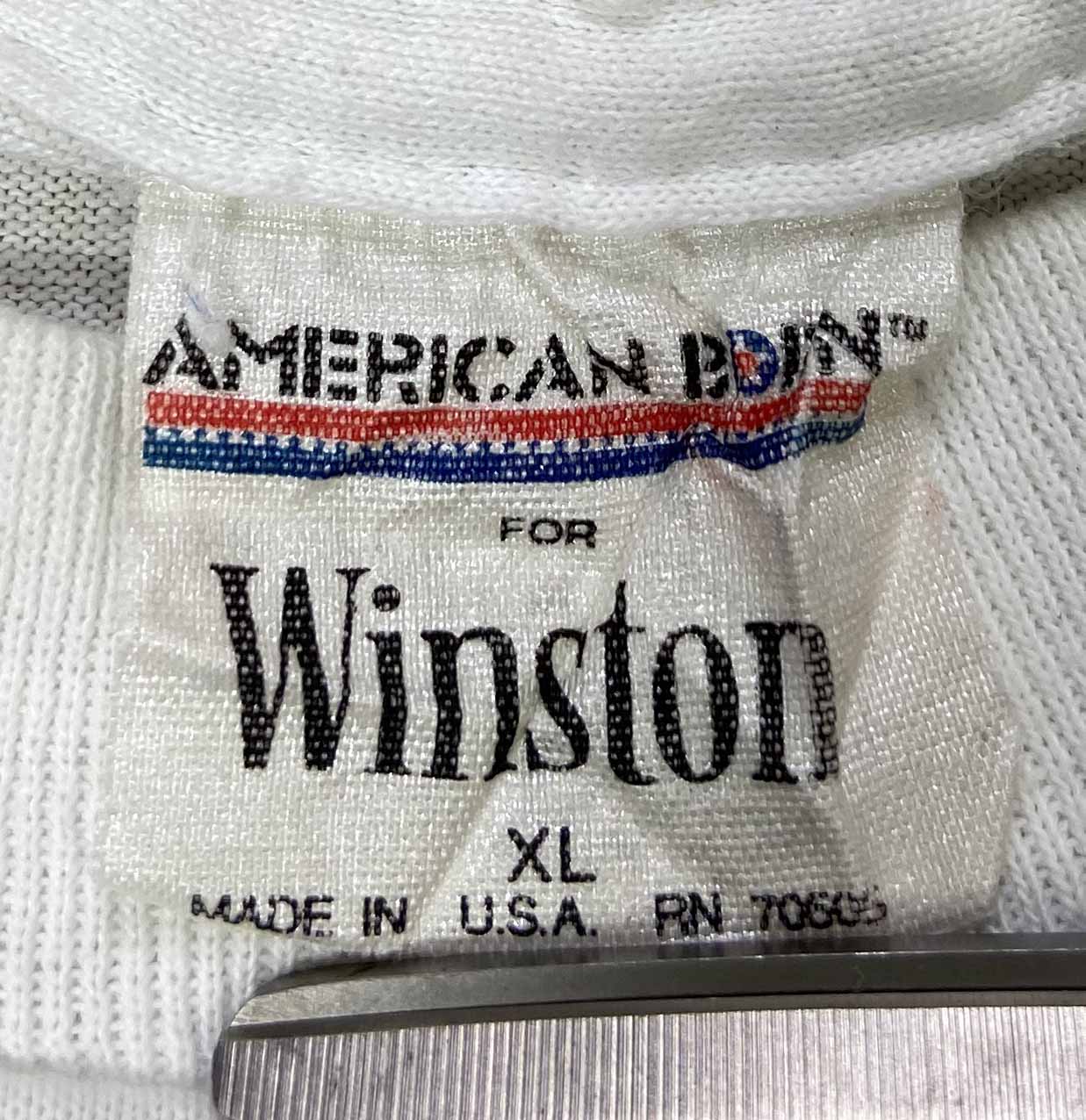 1992 Winston Vintage Series Made in USA Racing T-Shirt / 3136