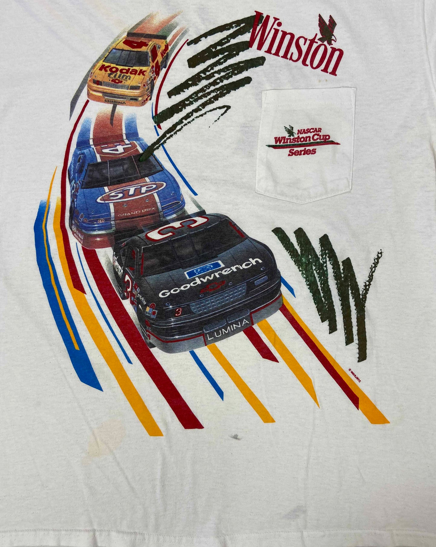 1992 Winston Vintage Series Made in USA Racing T-Shirt / 3136