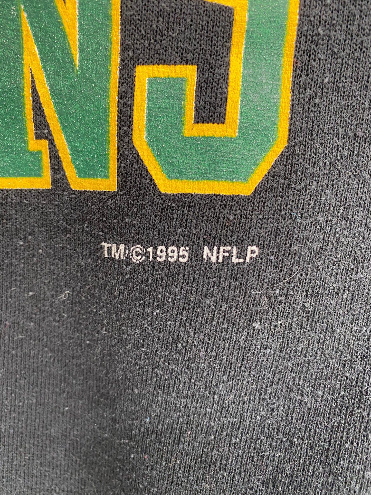 1995 GREEN BAY PACKERS Size XL Vintage NFL Sweat shirt / K3697