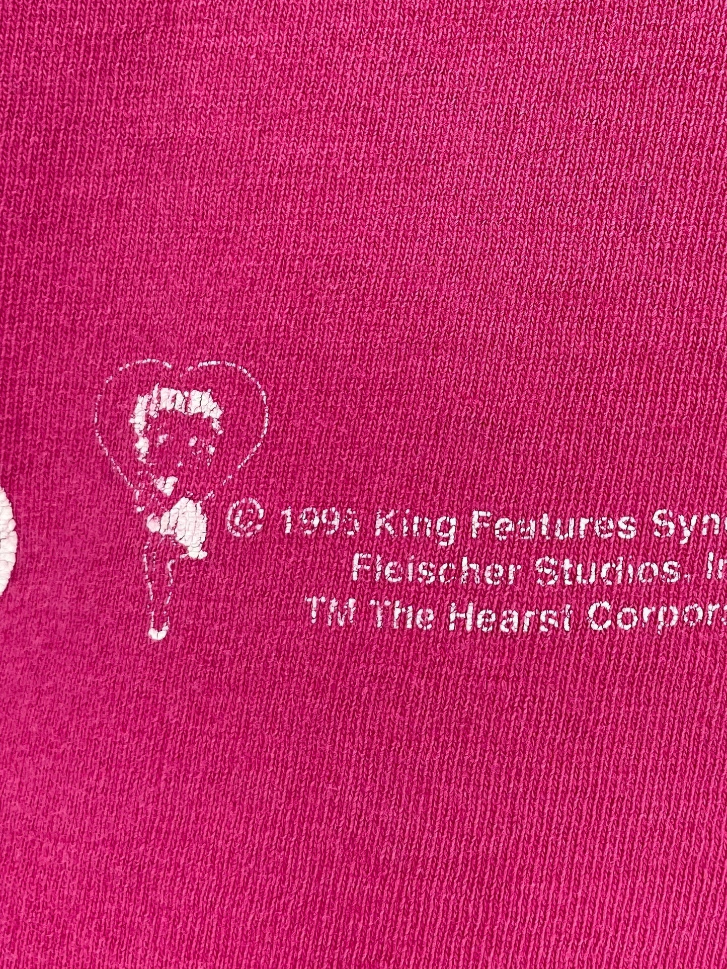 1995 BETTY BOOP Made in USA Size XXXXL Vintage T-shirt /k6928