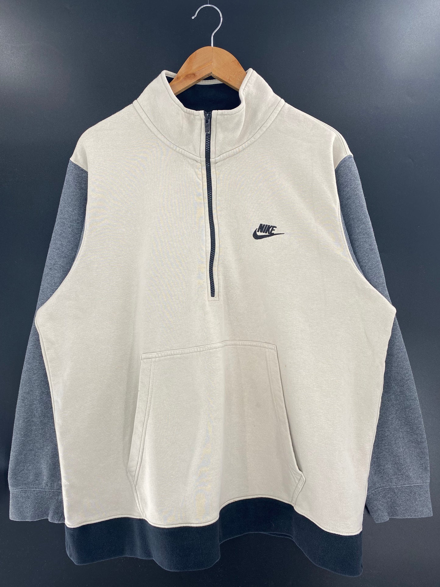 00’ NIKE Size XXL Vintage Half Zip Up Sweat-shirt / A6603