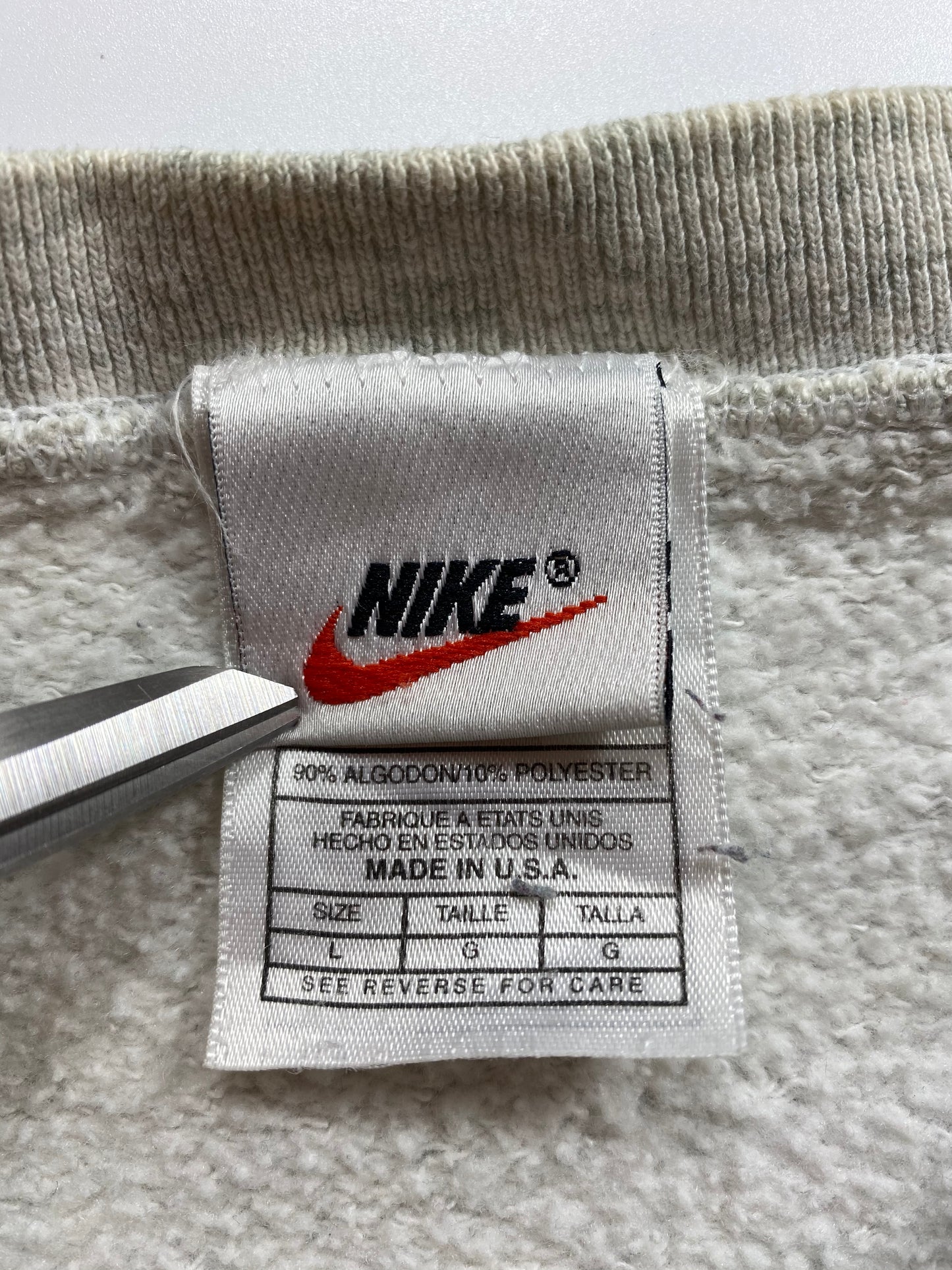 90’s NIKE Made in USA Size L Vintage Sweat-shirt / 6930