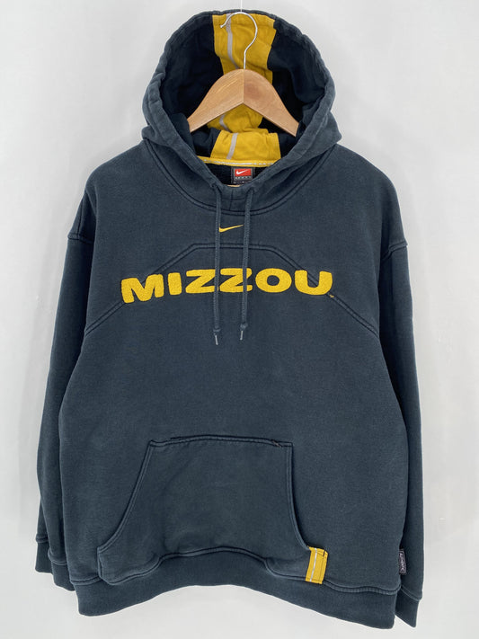 00’ NIKE x MIZZOURI Size L Vintage Hoodie Sweat-shirt  / K5918