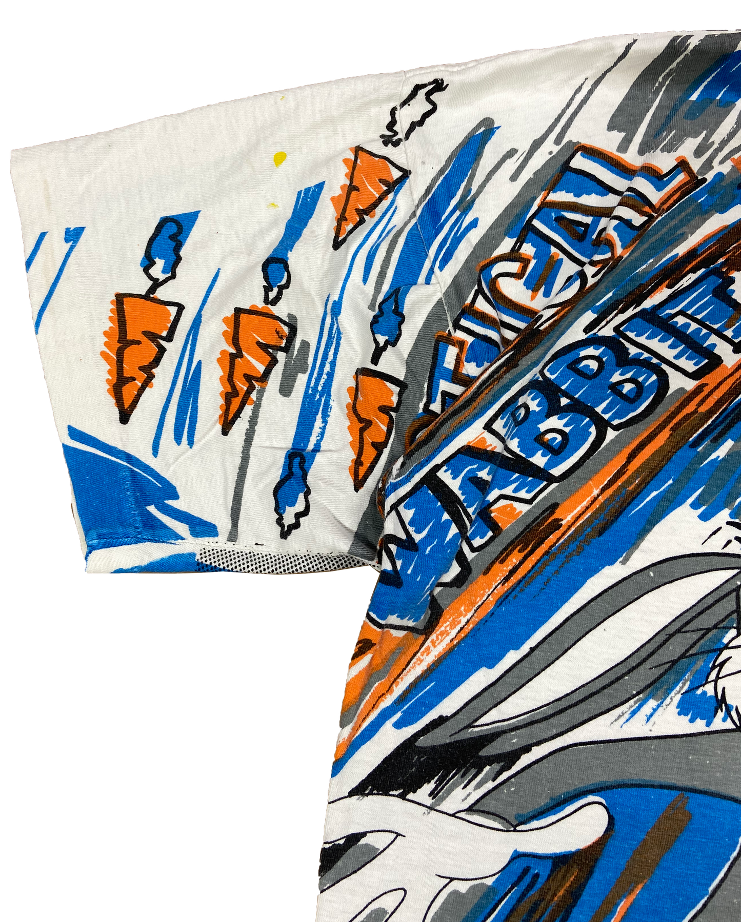 1993 Bugs Bunny Looney Tunes All Over Print Vintage T-Shirt / 3289