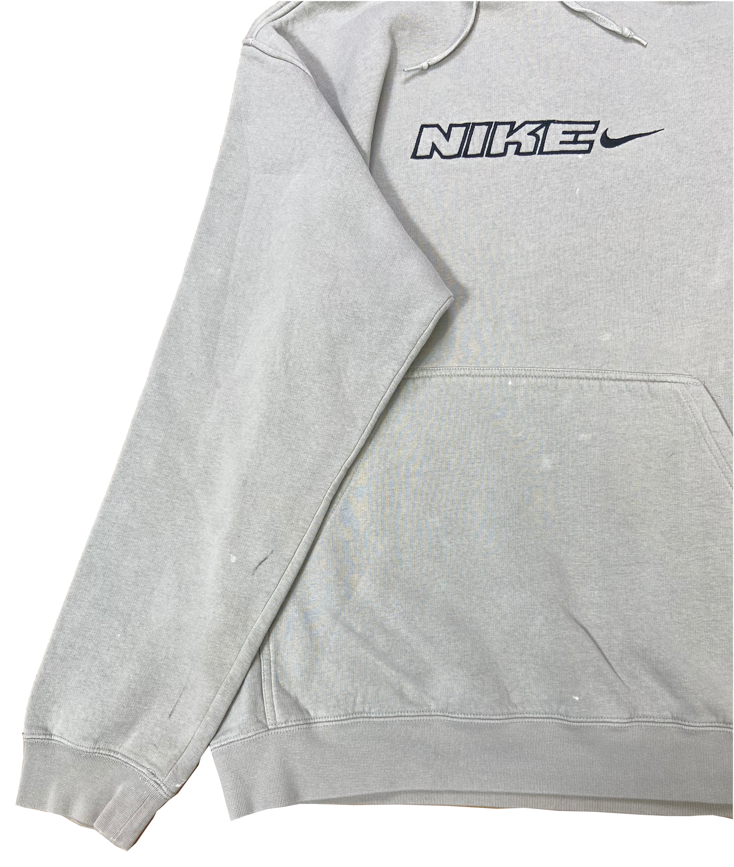 00' Nike Center Logo Vintage Hoodie Sweat-Shirt / 3299