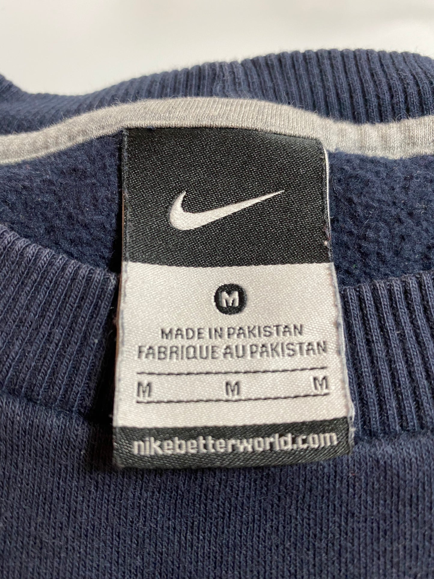 00’ NIKE  MINI SWOOSH Size M Vintage Sweat-Shirts / K286