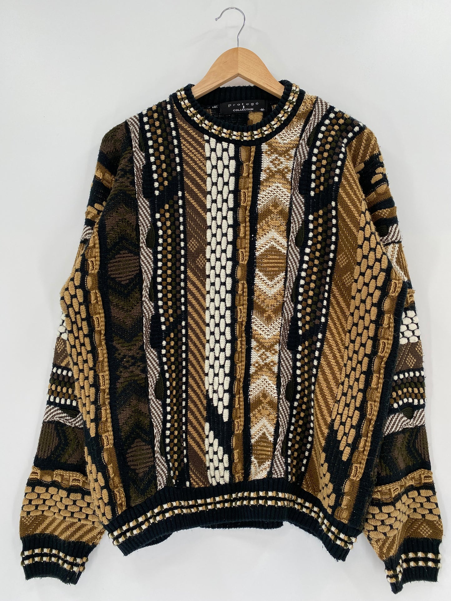 Vintage 3D COOGI- Style Size M Knit Sweater / K1519