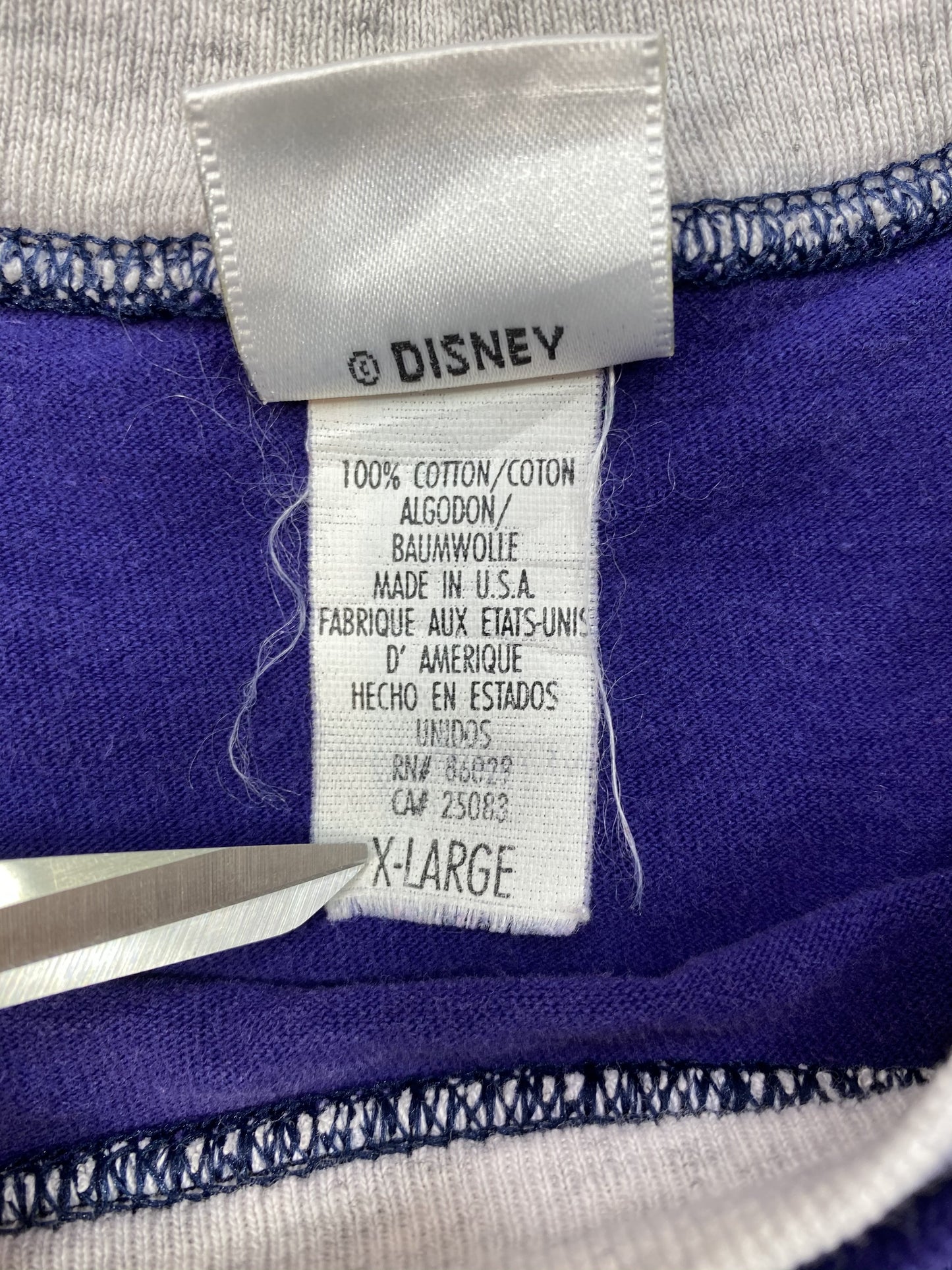 90’s DISNEY TIGGER Made in USA Size XL Vintage T-Shirt / K6373