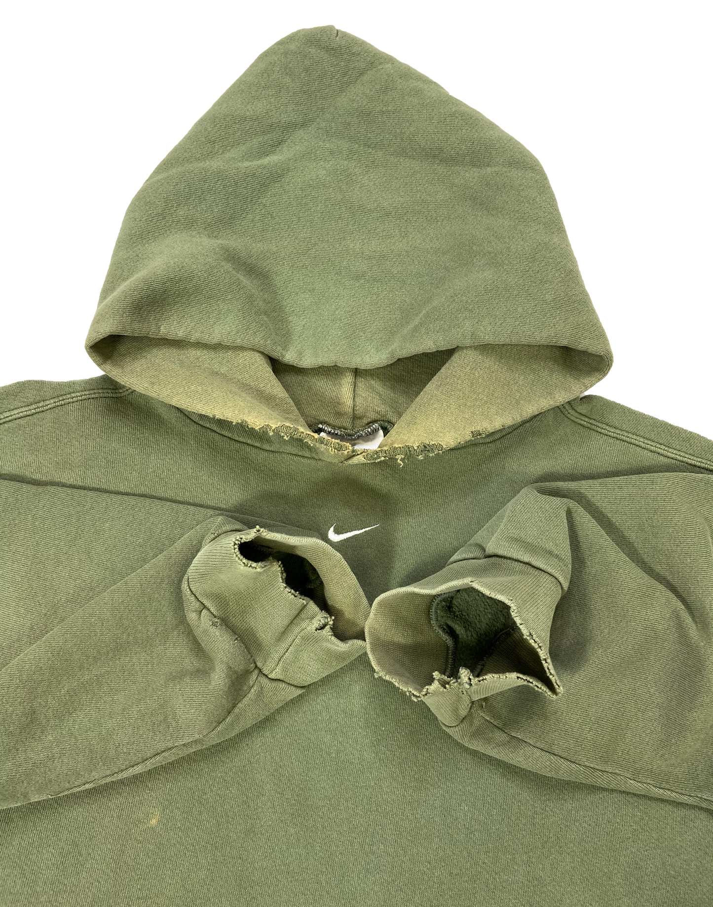 90's Nike Center Swoosh Made in USA Vintage Hoodie Sweat-Shirt / 3303