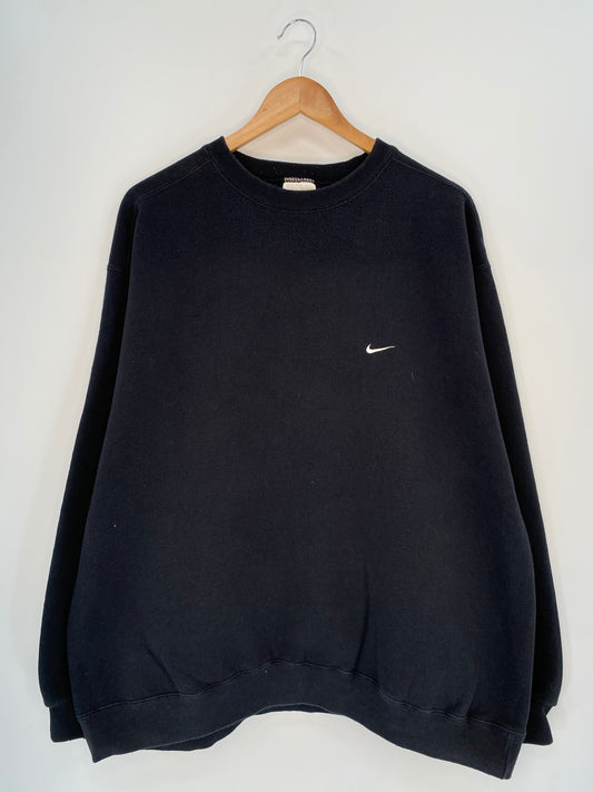 90’s NIKE Mini Swoosh Size XL Vintage Sweat-shirt / 9010