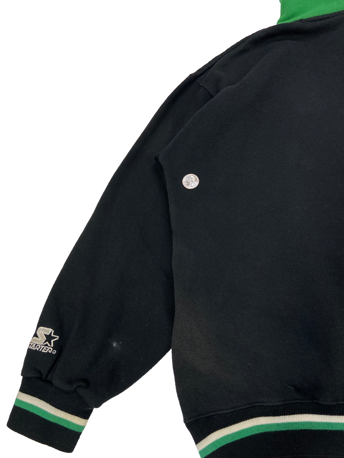 90's Starter Jets NFL Double Hoodie Sweat-Shirt / 3310