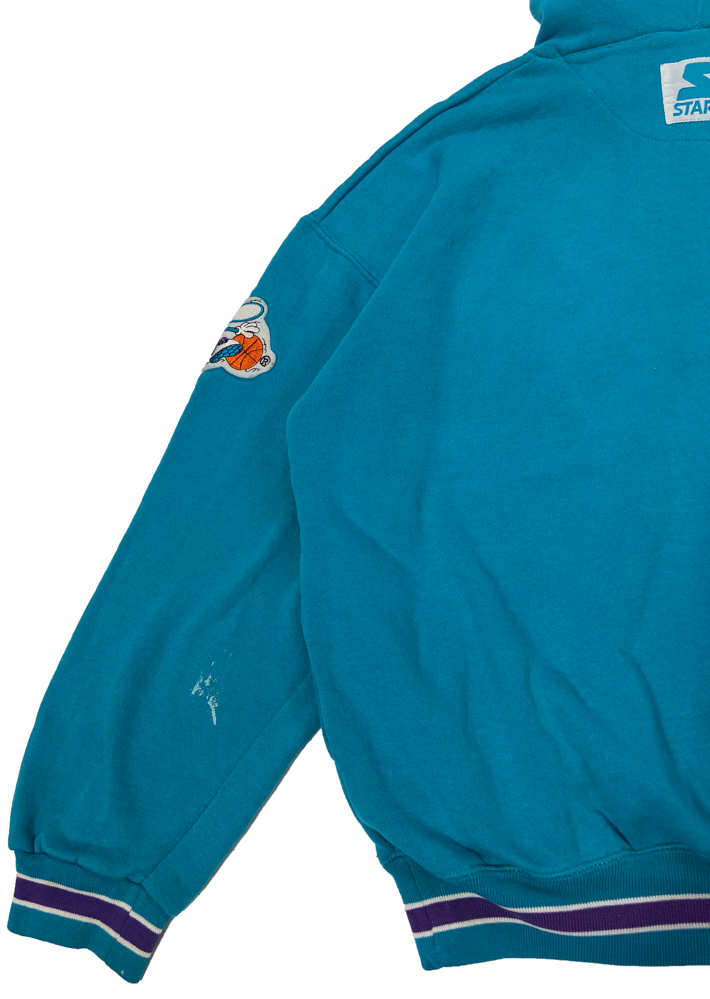 90's Starter Hornets NBA Hoodie Sweat-Shirt / 3312