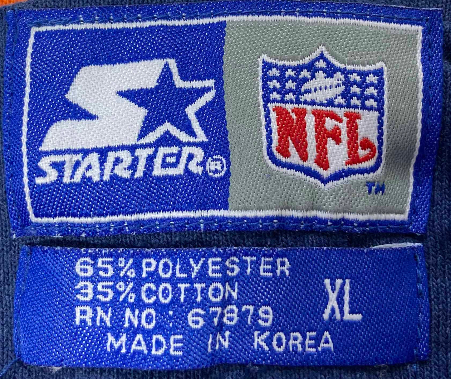 90's Starter Bears NFL Hoodie Sweat-Shirt / 3316