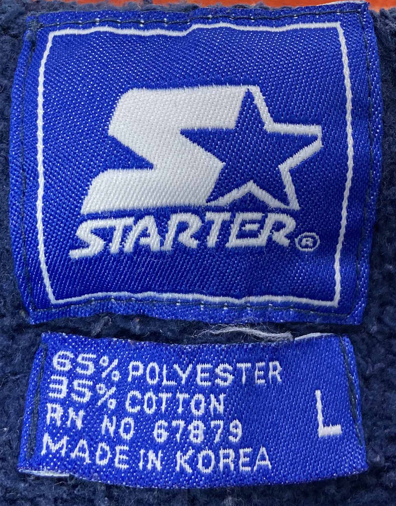 90's Starter Syracuse Orangemen Hoodie Sweat-Shirt / 3318