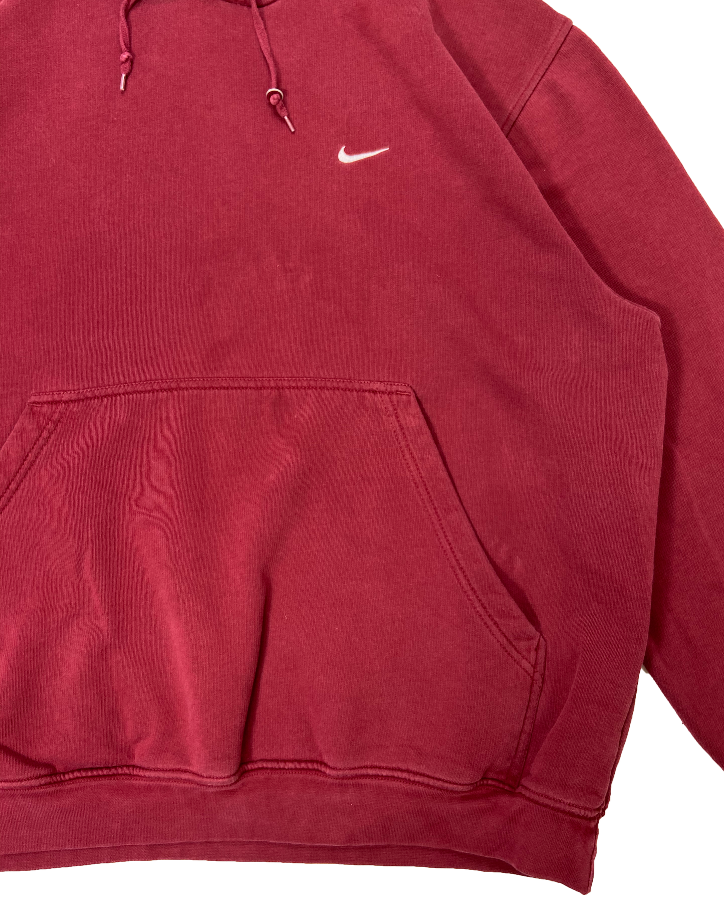 00' Nike Mini Swoosh Vintage Hoodie Sweat-Shirt / 3359