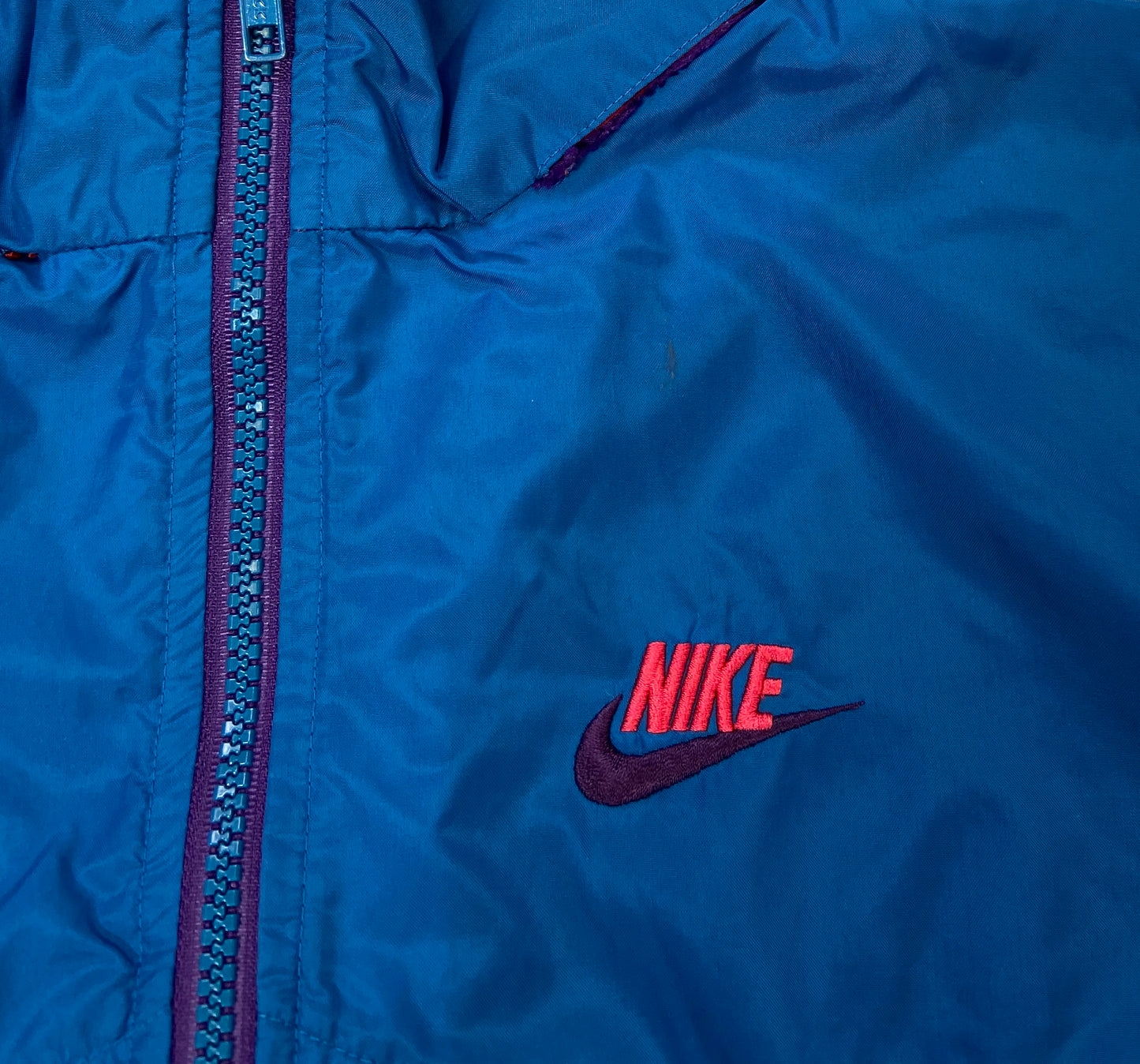 90's Nike Silver Tag Vintage Boys Nylon Jacket / 3375