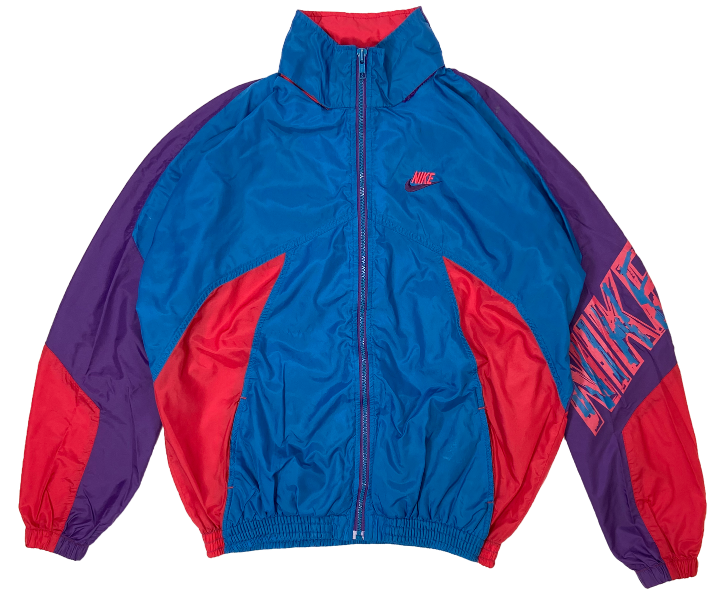 90's Nike Silver Tag Vintage Boys Nylon Jacket / 3375