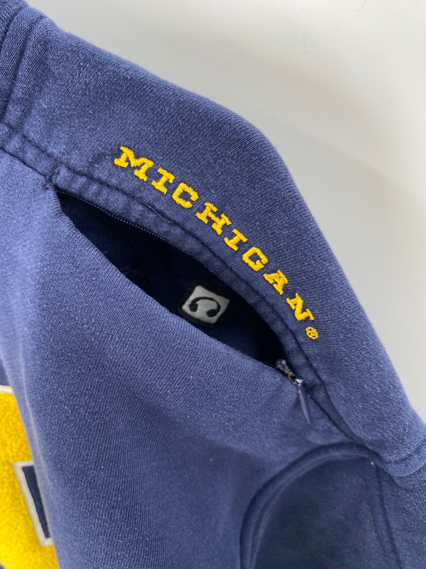 00’ NIKE MICHIGAN Size L Vintage Hoodie Sweat-shirt / 9725
