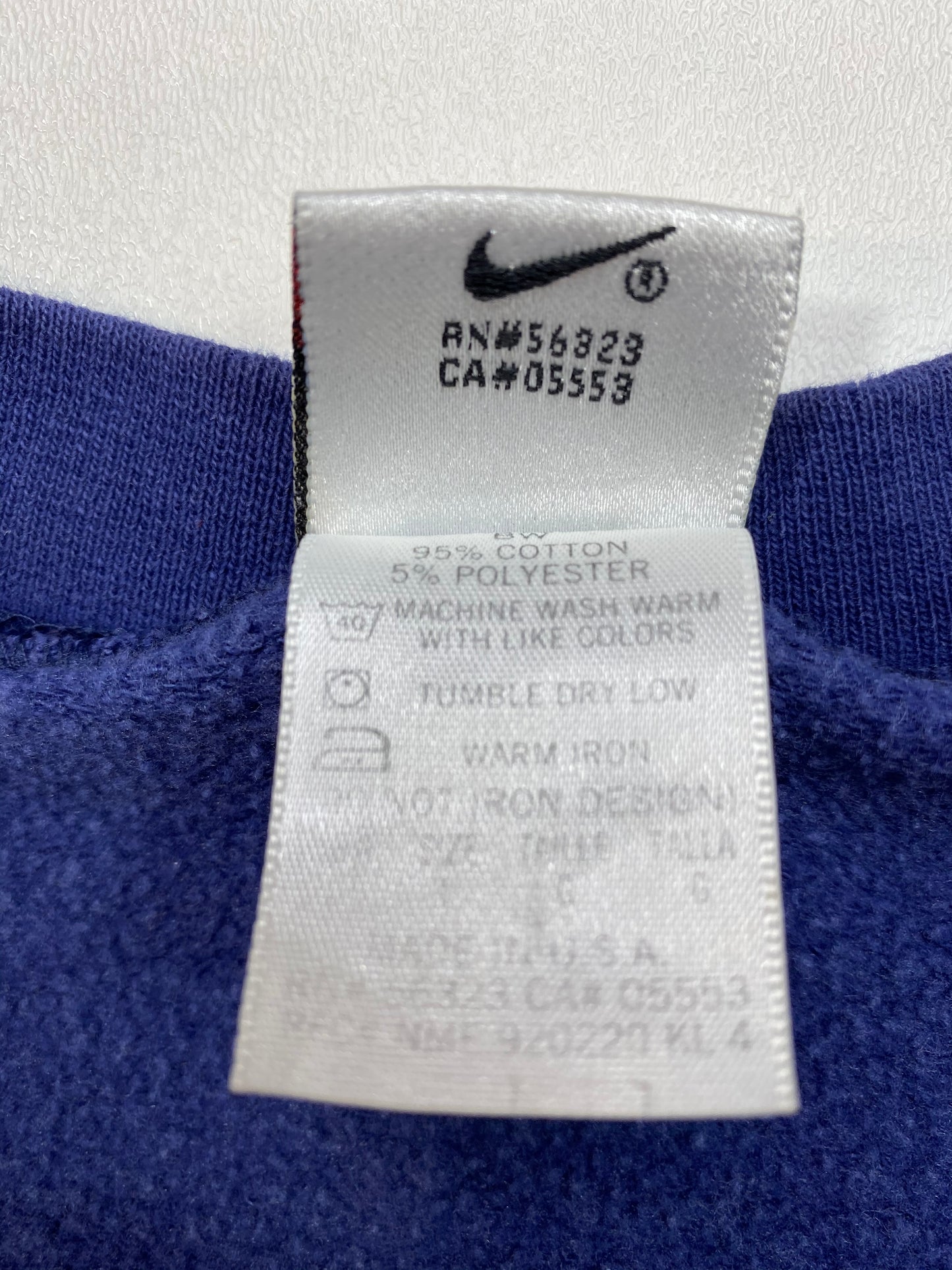 90’s NIKE ILLINOIS Made in USA Size L Vintage Sweat-Shirt / 5274