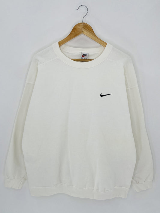 90’s NIKE MINI SWOOSH Size XL Vintage Sweat - Shirts / k5105