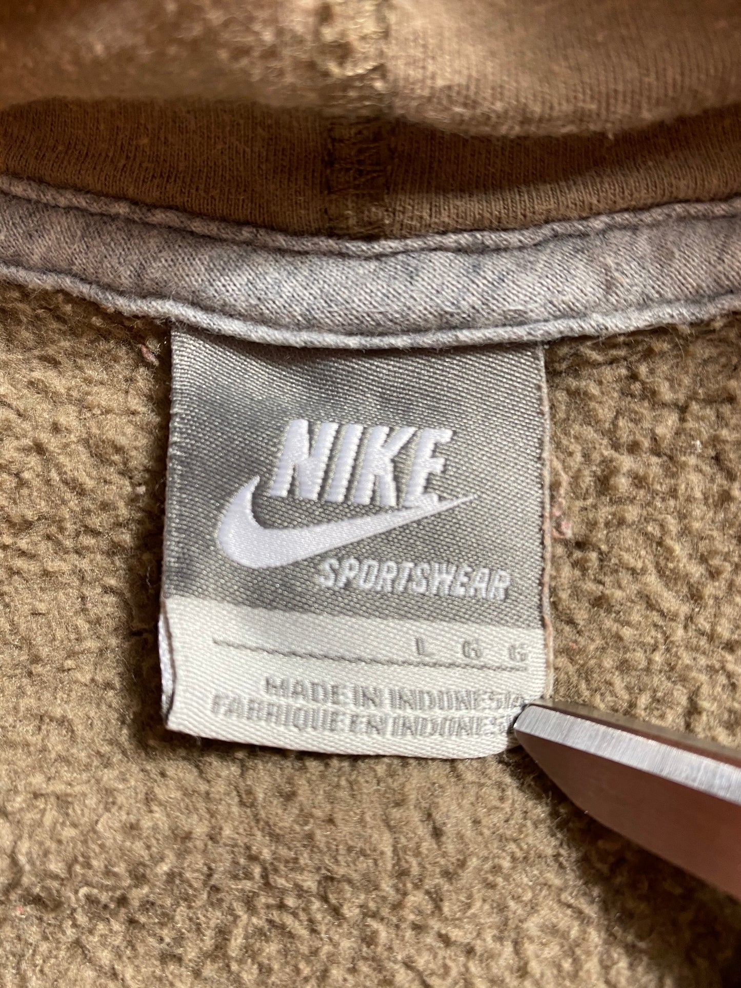 00’ NIKE Size L Vintage Hoodie Sweat-shirt / 8780