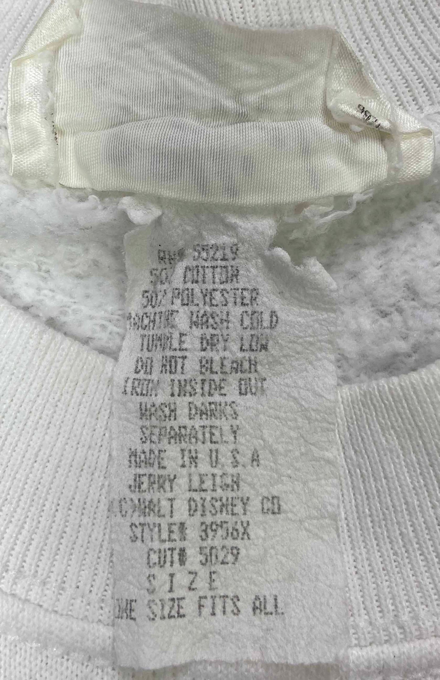 90's Disney Made in USA Vintage Sweat-Shirt / 3400