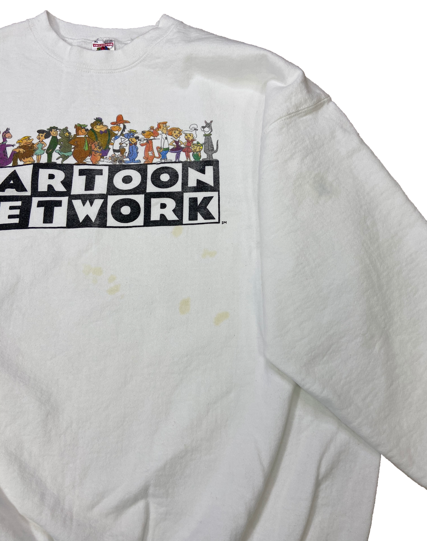 90's Cartoon Network Made in USA Vintage Sweat-Shirt / 3438