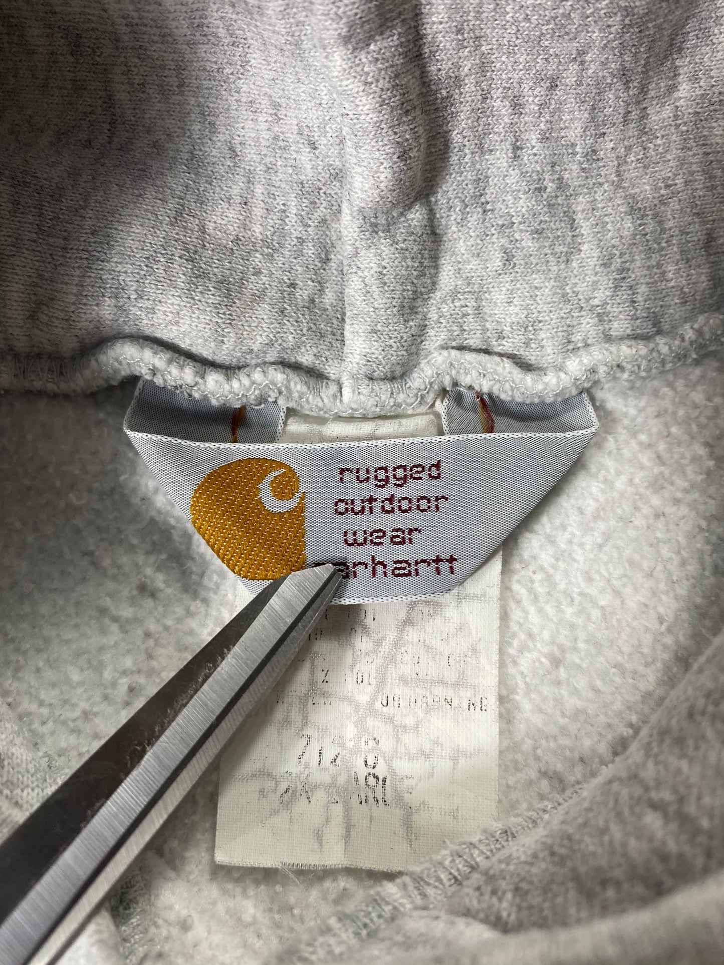 90’s Carhartt Size No Tag (Approx. XL-XXL) Vintage Sweat-Shirt / 7074