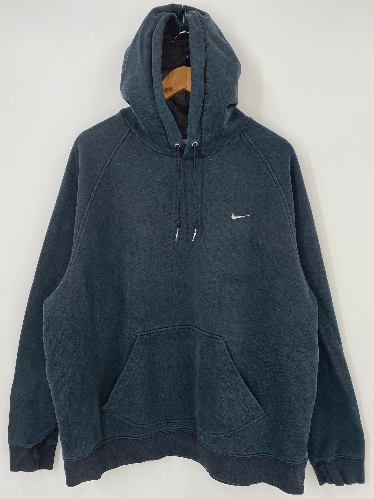00' NIKE MINI SWOOSH Size XXL Vintage Hoodie Sweat-Shirt / K3843