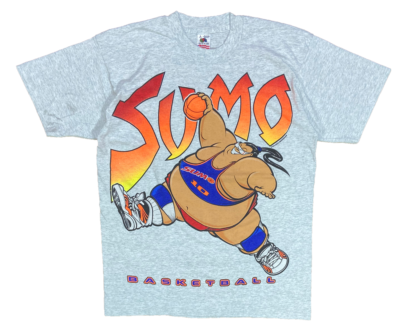 1994' Sumo x Basketball Made in USA Vintage T-Shirts / 3476