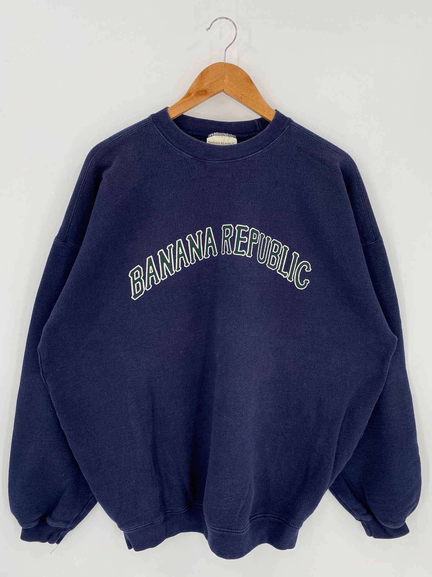 90’s BANANA REPUBLIC Made in USA Size XL Vintage Sweat-Shirt / k164