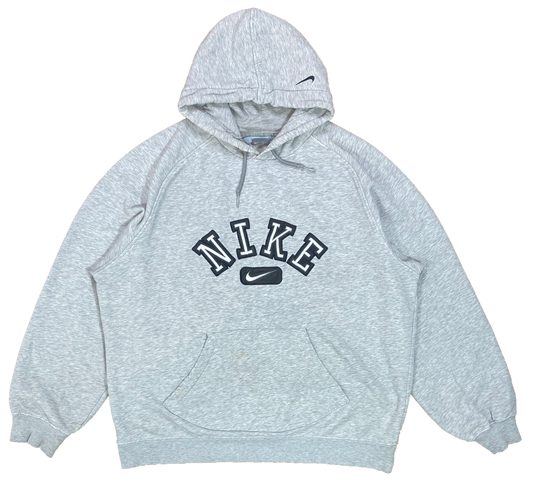 00' Nike Center Logo Vintage Hoodie Sweat-Shirt / 3529