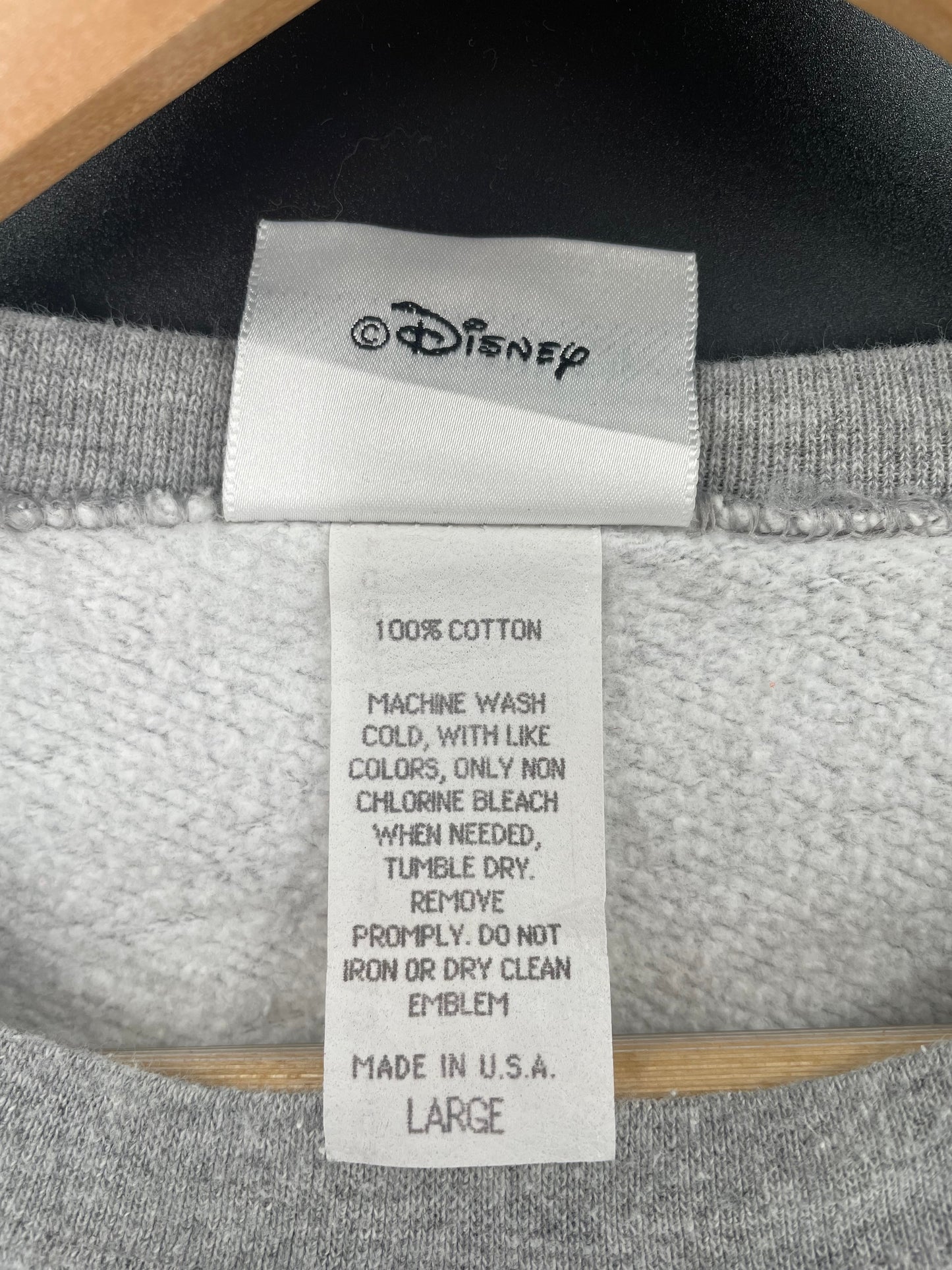 .00' DISNEY MICKEY Made in USA Size L Vintage Sweat-shirt / A6000