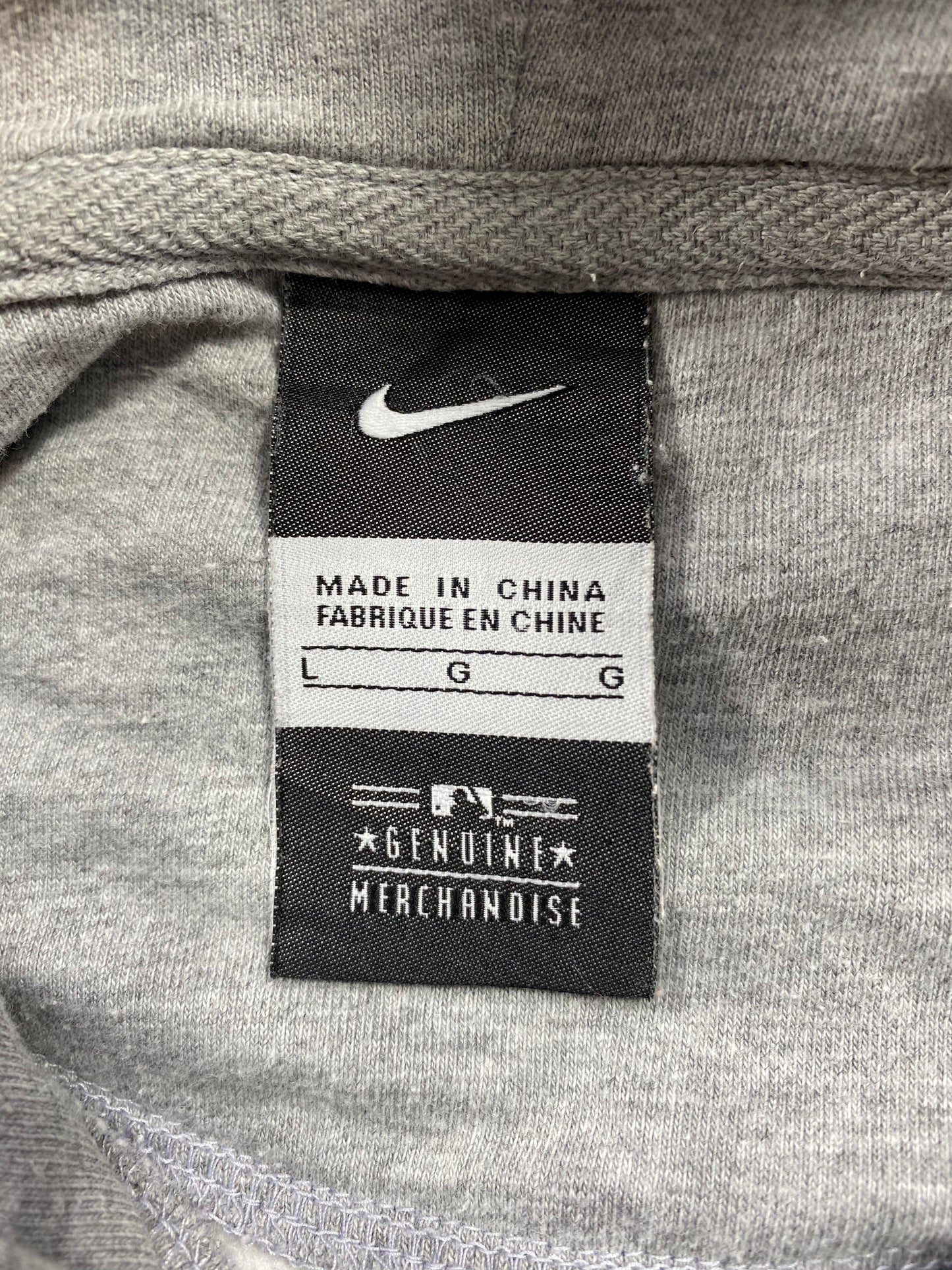 00’ NIKE RED SOX Size L Vintage Hoodie MLB Sweat-Shirt / 5783