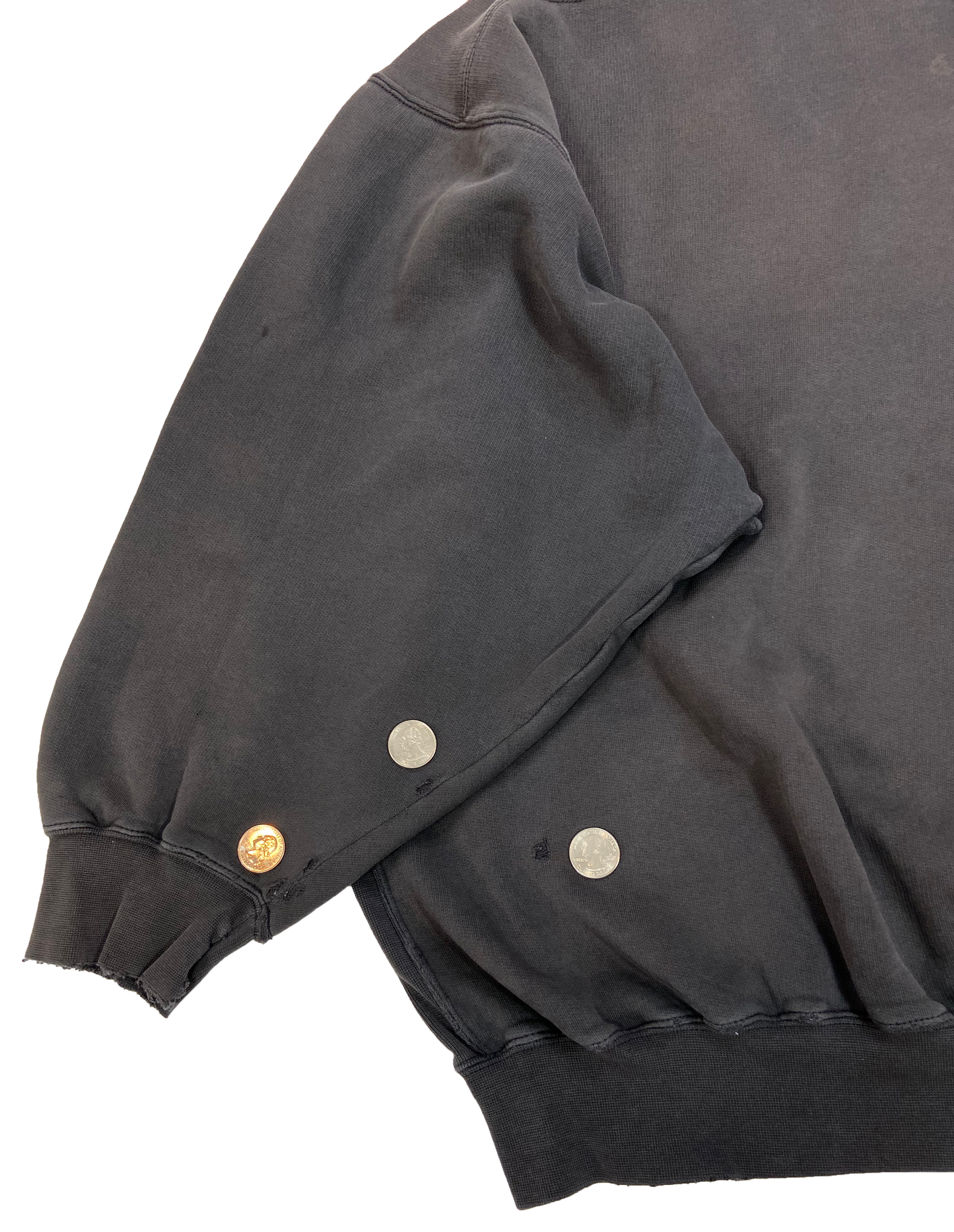 90's Nike Mini Logo Vintage Damage Sweat-Shirt / 3566