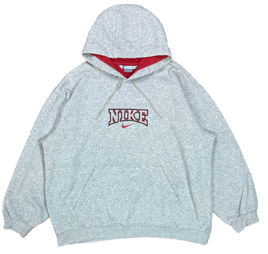 00' Nike Center Logo Vintage Hoodie Sweat-Shirt / 3585