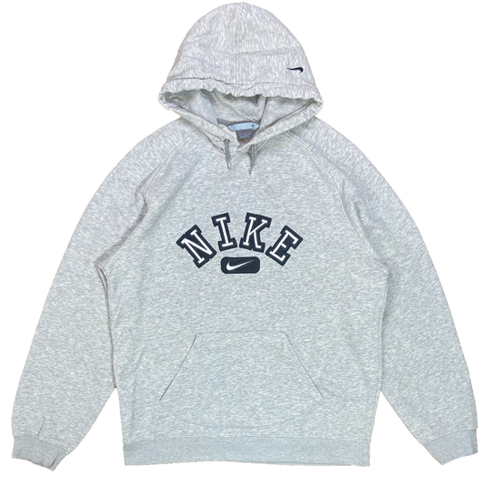 00' Nike Center Logo Vintage Hoodie Sweat-Shirt / 3588