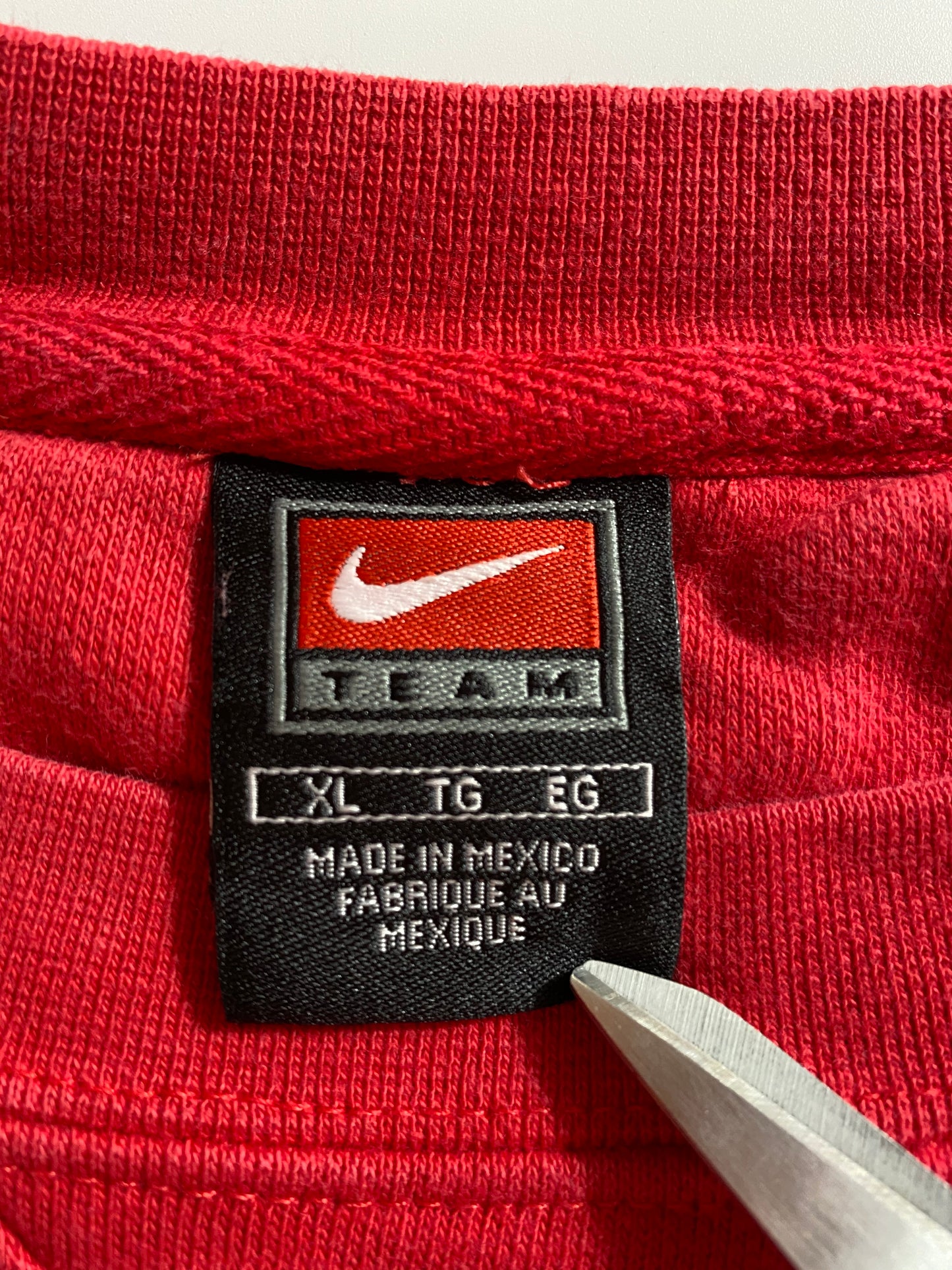 00’ NIKE ILLINOIS STATE BASEBALL Size XL Vintage Sweat-shirt /9116