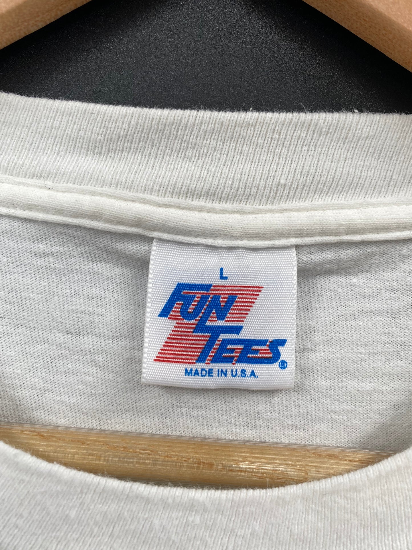 1993 LOONEY TUNES SUPER BOWL XXVII DALLAS COWBOYS Made in USA Size L Vintage T-shirt / K4072