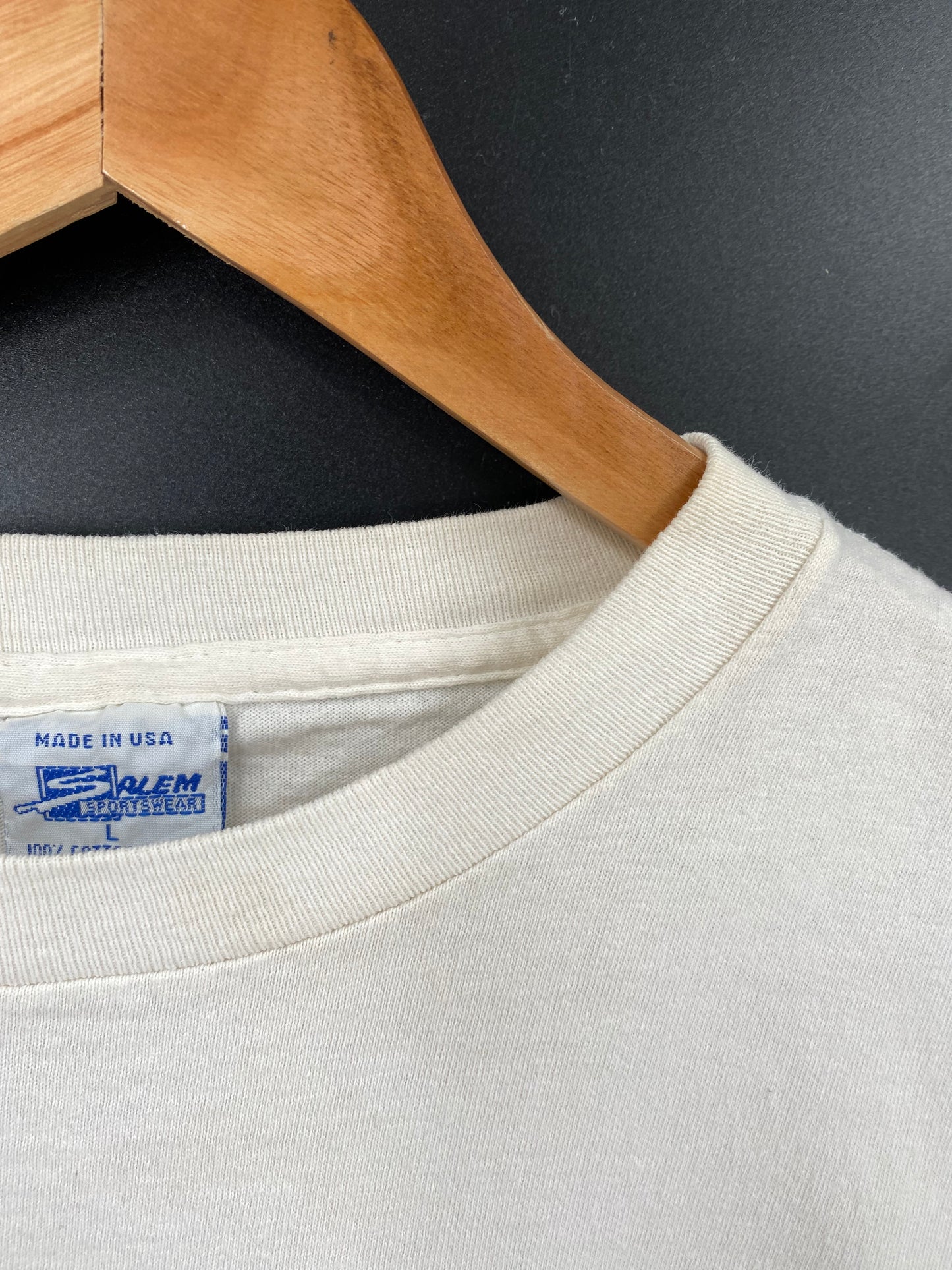 1991’ CHICAGO BULLS Made in USA Size L Vintage NBA T- Shirt / K2376