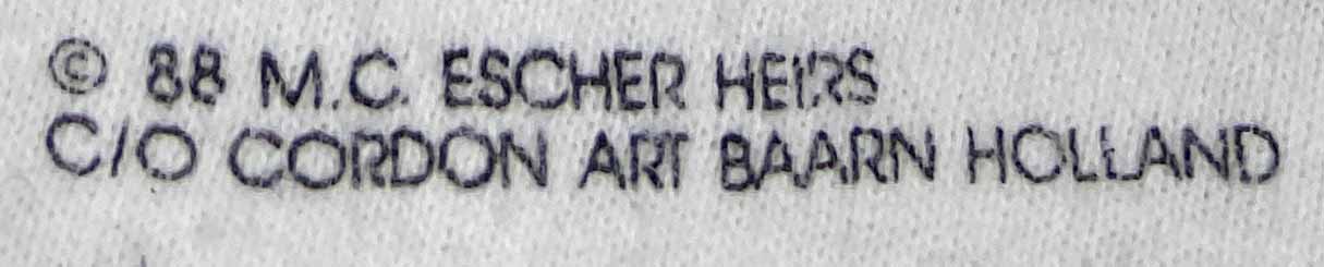 1988' M.C. Escher Vintage T-Shirt / 3603