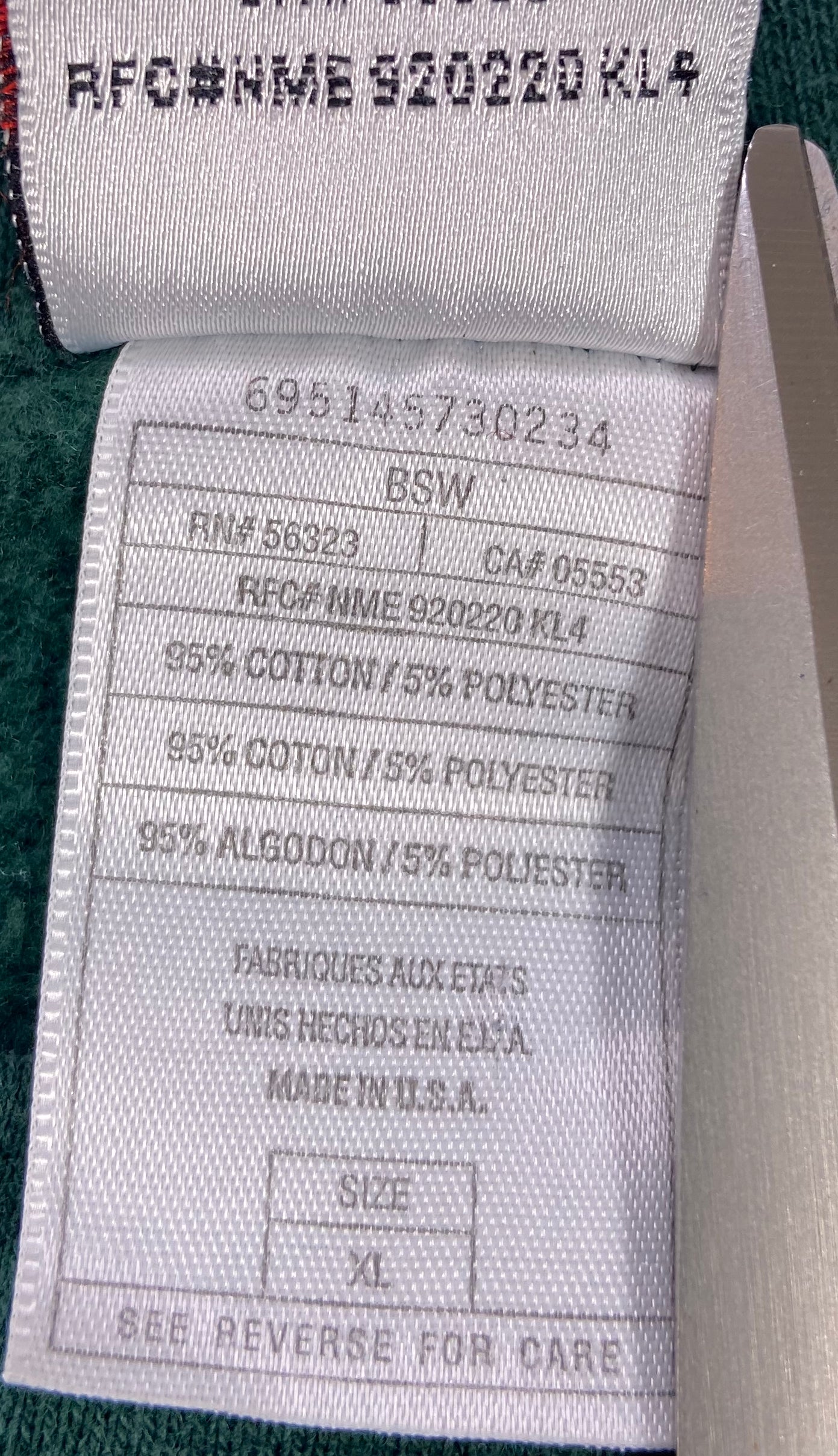 90's Nike Mini Logo Made in USA Vintage Sweat-Shirt / 3650