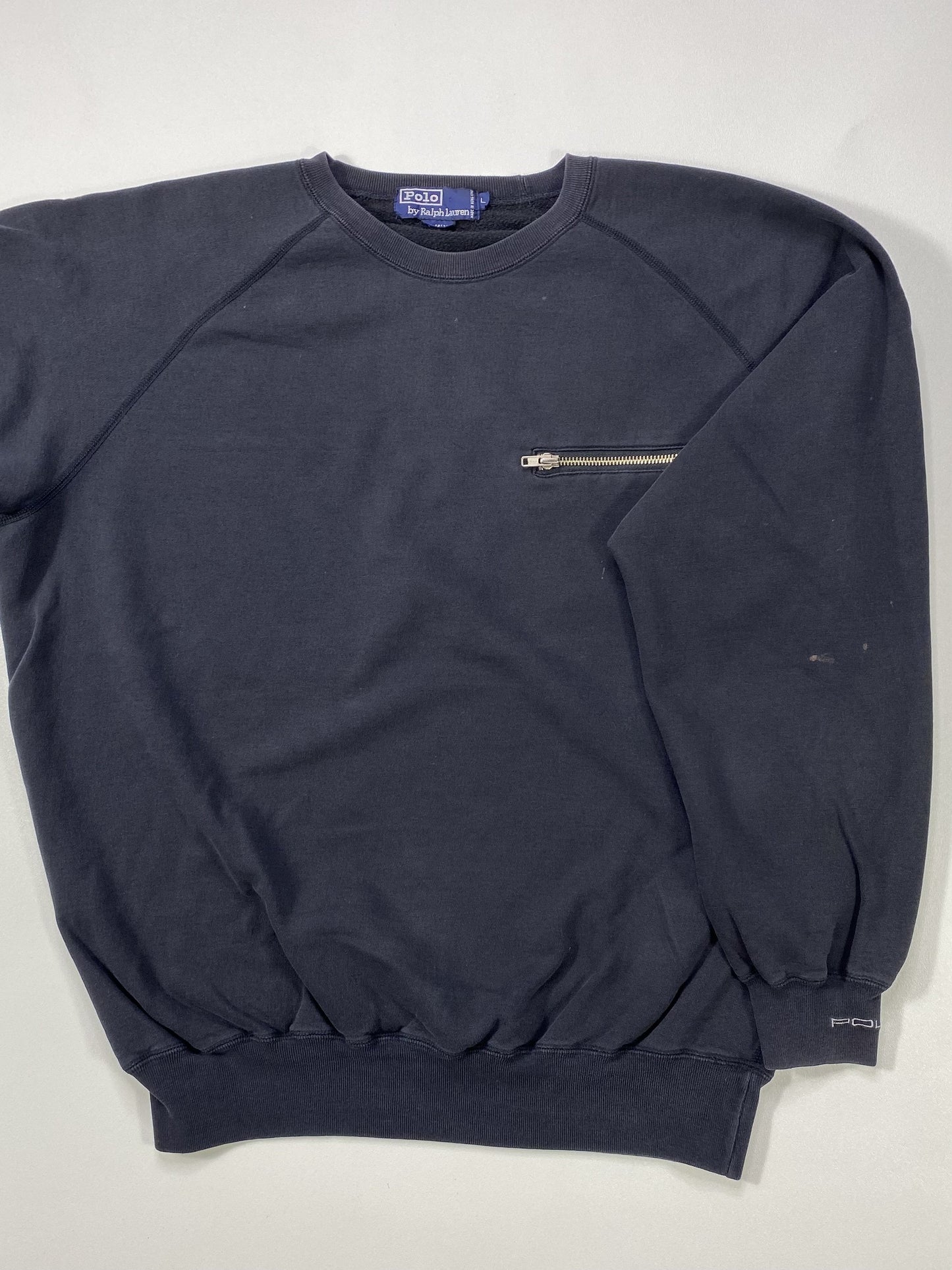 .Vintage POLO RALPH LAUREN Size L Sweat-shirt / A9141
