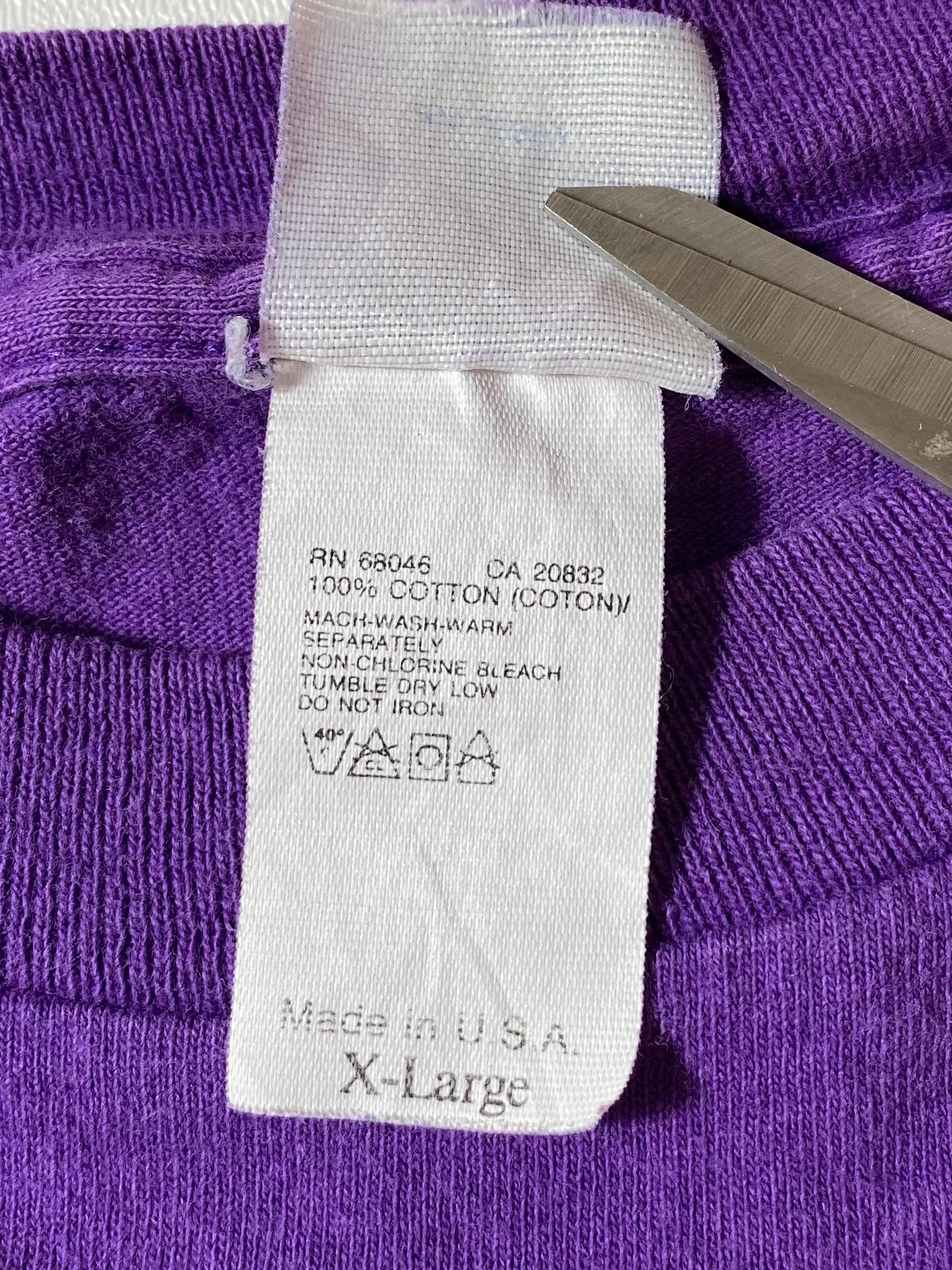 90's PHOENIX SUNS Made in USA Size XL Vintage NBA T-Shirt / 8828