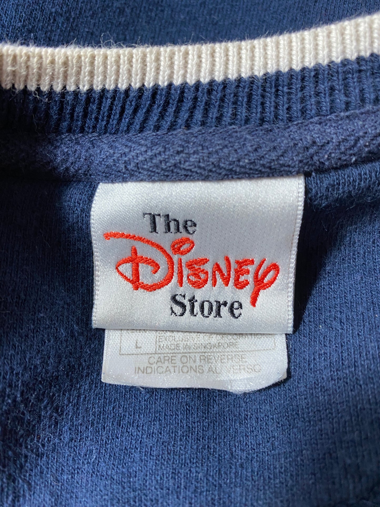 00' DISNEY EEYORE Size L Vintage Sweat-shirt / K3876