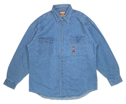 Vintage Looney Tunes Long Sleeve Denim Shirts / 3722
