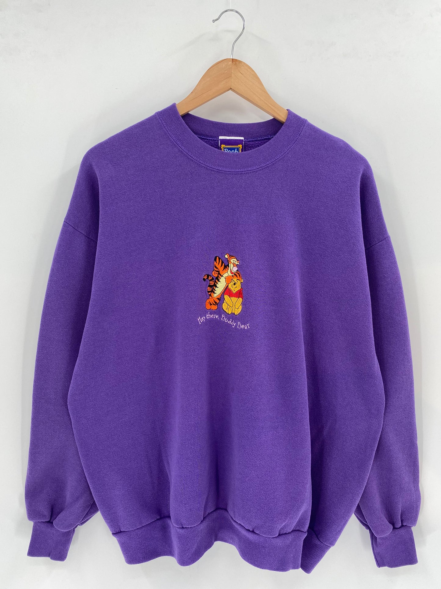 00’ DISNEY WINNIE THE POOH Made in USA Size XL Vintage Sweat-shirt / K2352