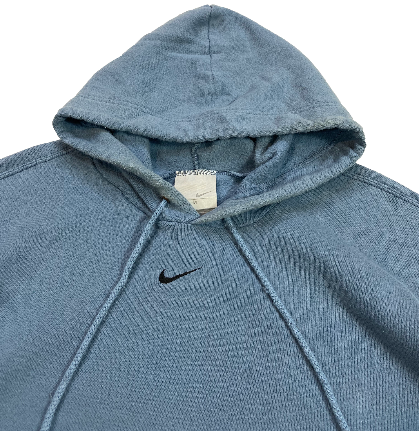 90's Nike Center Swoosh Vintage Hoodie Sweat-Shirt / 3749
