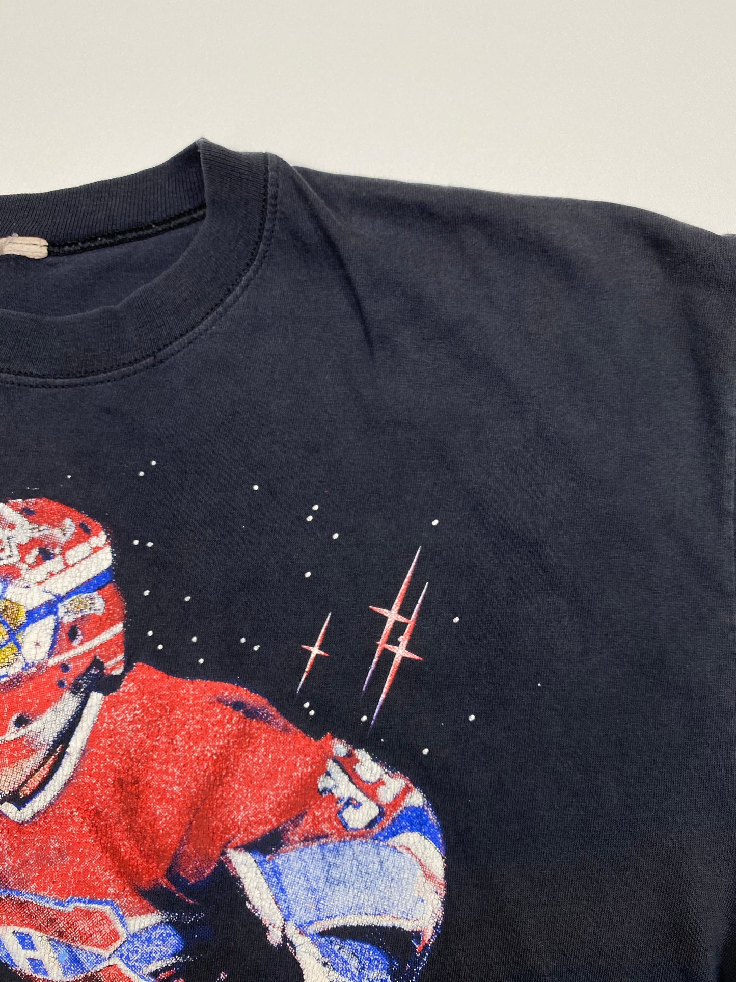 1993 NFL CANADIENS Size Approx.XXL Vintage T-Shirt / 5618